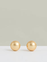 Polished Ball Huggie Earrings Gold | Women