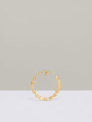 Molten Square Bracelet Gold Tone | Women