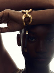Molten Link Bracelet Gold Tone | Women