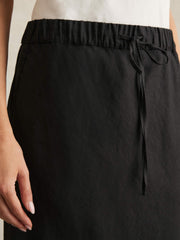Slip Midi Skirt Black | Women