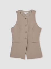 Luxe Suiting Vest Beige | Women