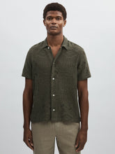 Les Deux Blend Lace Shirt Olive Green | Men