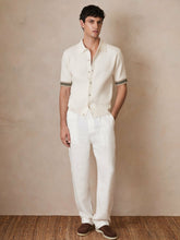 | Ché Textured Cuff-Trim Shirt White | Men