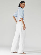 Petite Straight Leg Turn Up Jeans White | Women