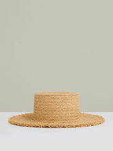 Straw Boater Hat Natural | Women