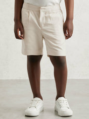 3-9 yrs Relaxed Drawstring Shorts Off White | Children & Baby