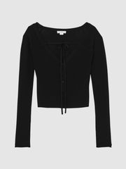 100% Cotton Jumper Black | Women