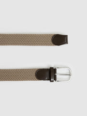 Basket Weave Belt Stone | Men