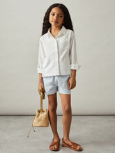 4-9 yrs Linen Roll-Cuff Shirt Ivory | Children & Baby