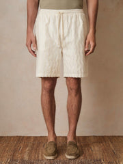 | Ché Fringed-Wave Shorts Off White | Men