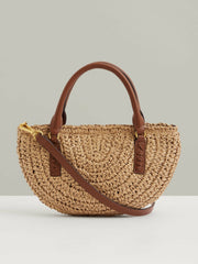 Raffia Woven Cross-body Bag Natural | Women