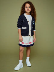 3-9 yrs SmileyWorld Logo Cardigan Unisex Fit Off White | Children & Baby