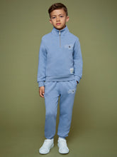 3-9 yrs SmileyWorld Half-Zip Sweatshirt Unisex Fit Blue | Children & Baby