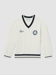 3-9 yrs SmileyWorld Cable-Knit Jumper Unisex Fit Off White | Children & Baby