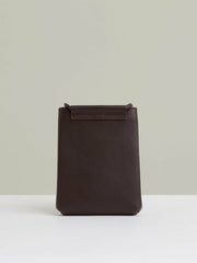 Leather Phone Holder Oxblood | Women