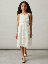 4-9 yrs Guipure-Lace Midi Dress Ivory | Children & Baby