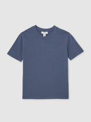 3-9 yrs Crew Neck T-Shirt Ocean Blue | Children & Baby