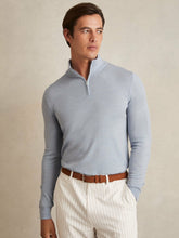 Merino Wool Half-Zip Jumper | Men