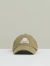 Sunset-Embroidered Cap Washed Sage | Men