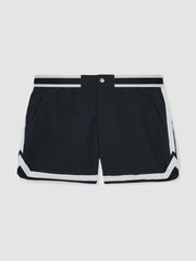 | Ché Stripe-Trim Swim Shorts Navy | Men