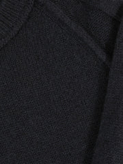 13-14 yrs Wool-Cashmere Reverse-Seam Jumper Navy | Children & Baby