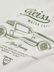 13-14 yrs Cotton Motor Cars-Print T-Shirt White/Green | Children & Baby