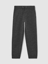 13-14 yrs Merino Wool Cuffed Joggers Derby Grey Melange | Children & Baby