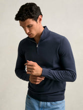Merino Wool Half-Zip Jumper | Men