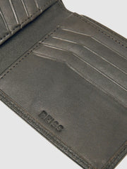 Grained Leather Wallet Chocolate | Men