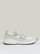 Panelled Running Trainers Off White/Stone | Men