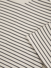 13-14 yrs Cotton-Blend Stripe T-Shirt White/Navy | Children & Baby