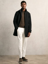 Hybrid Removable-Gilet Overcoat Black | Men