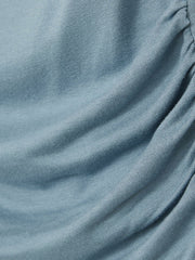 3-9 yrs Ruched Jersey Vest Blue | Children & Baby