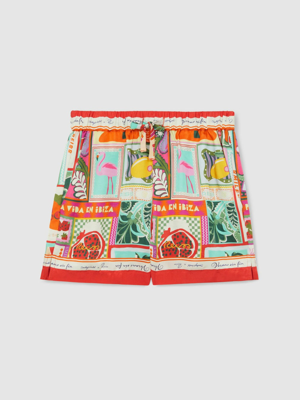 13-14 yrs SmileyWorld Motif-Print Shorts Multi | Children & Baby