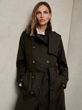 Petite Hooded Insert Trench Coat Chocolate Brown | Women