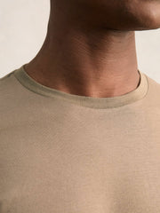 Cotton Crew Neck T-Shirt | Men