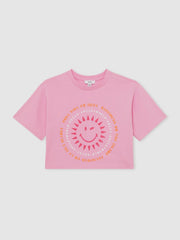 4-9 yrs SmileyWorld | Sun-Print T-Shirt Pink | Children & Baby