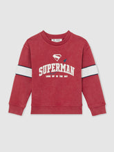13-14 yrs Superman Cotton Logo Sweatshirt Red | Children & Baby
