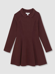 13-14 yrs Embellished Collar Knitted Dress Berry | Children & Baby