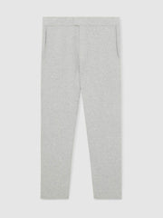 Tapered Knitted Trousers Soft Grey | Men