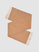 Wool-Cashmere Scarf Taupe | Women
