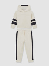 Cotton-Blend Joggers and Hoodie Set Ecru | Children & Baby