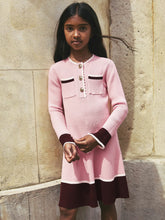 3-9 yrs Scallop-Trim Rib-Knit Dress Pink | Children & Baby