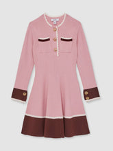 13-14 yrs Scallop-Trim Rib-Knit Dress Pink | Children & Baby