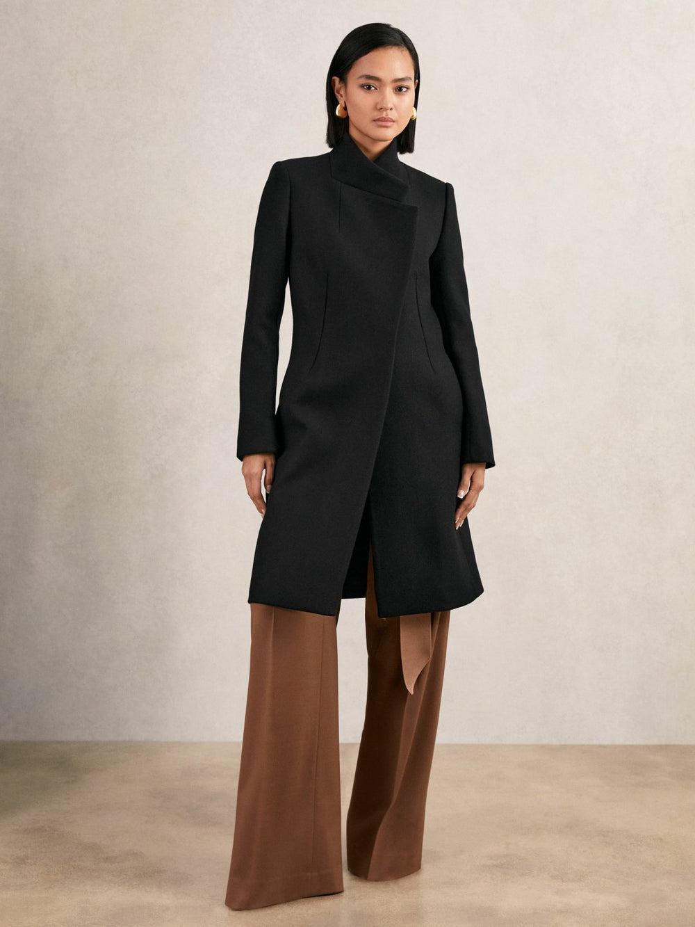 Petite Coat Black | Women