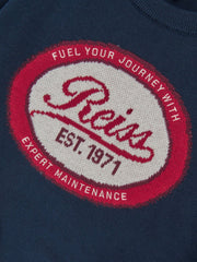 9-13 yrs Cotton Motor Cars Logo Jumper Navy | Children & Baby