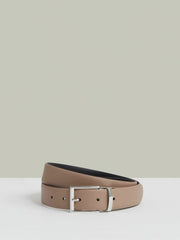 Reversible Leather Belt Dark Stone/Navy | Men