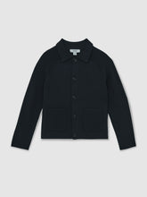 13-14 yrs Button-Through Knitted Cardigan Navy | Children & Baby