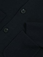 13-14 yrs Button-Through Knitted Cardigan Navy | Children & Baby