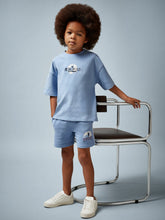 3-9 yrs Superman Logo-Print Shorts Light Blue | Children & Baby